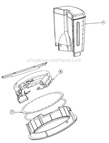 Page B Diagram and Parts List for UR12  Mr Coffee Coffee Maker